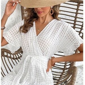 🌸VCAY Sheer Jumpsuit, Swimsuit Coverup 🤍